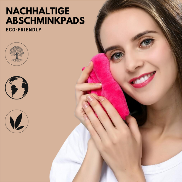 Nachhaltige Abschminkpads - Wiederverwendbar & umweltfreundlich für makellose Haut